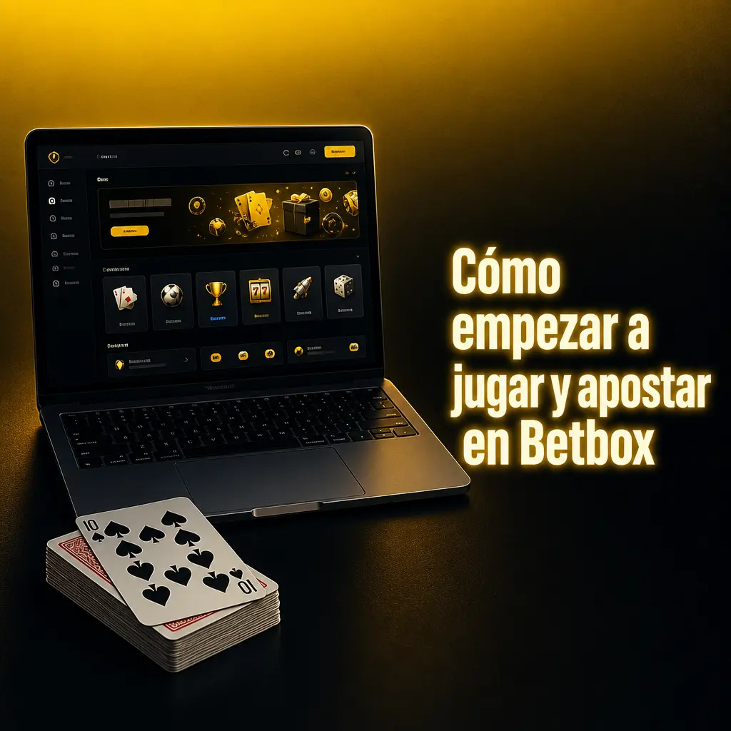 Pantalla de registro en Betbox